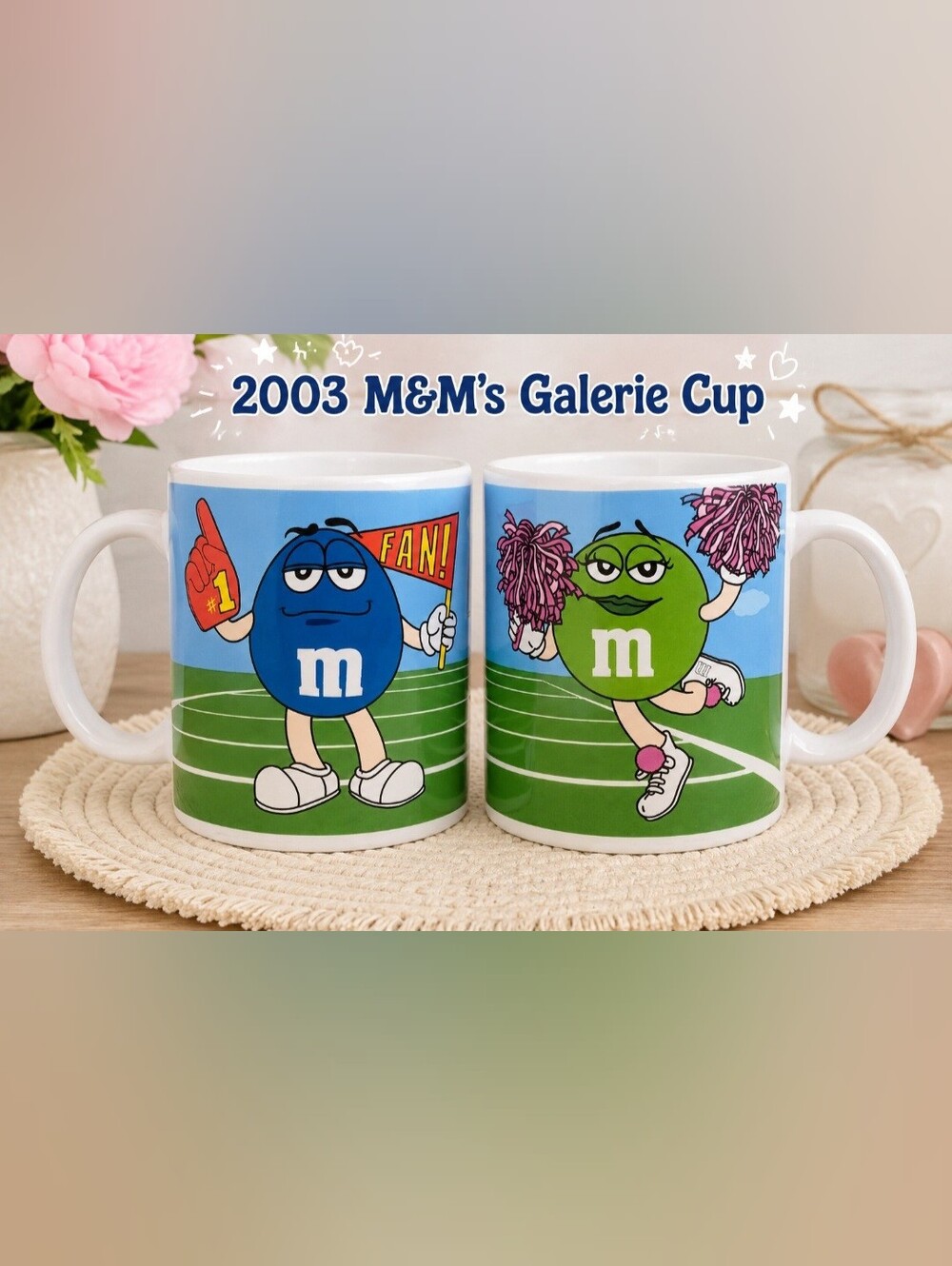 2003 M&M's Galerie Ceramic Mug